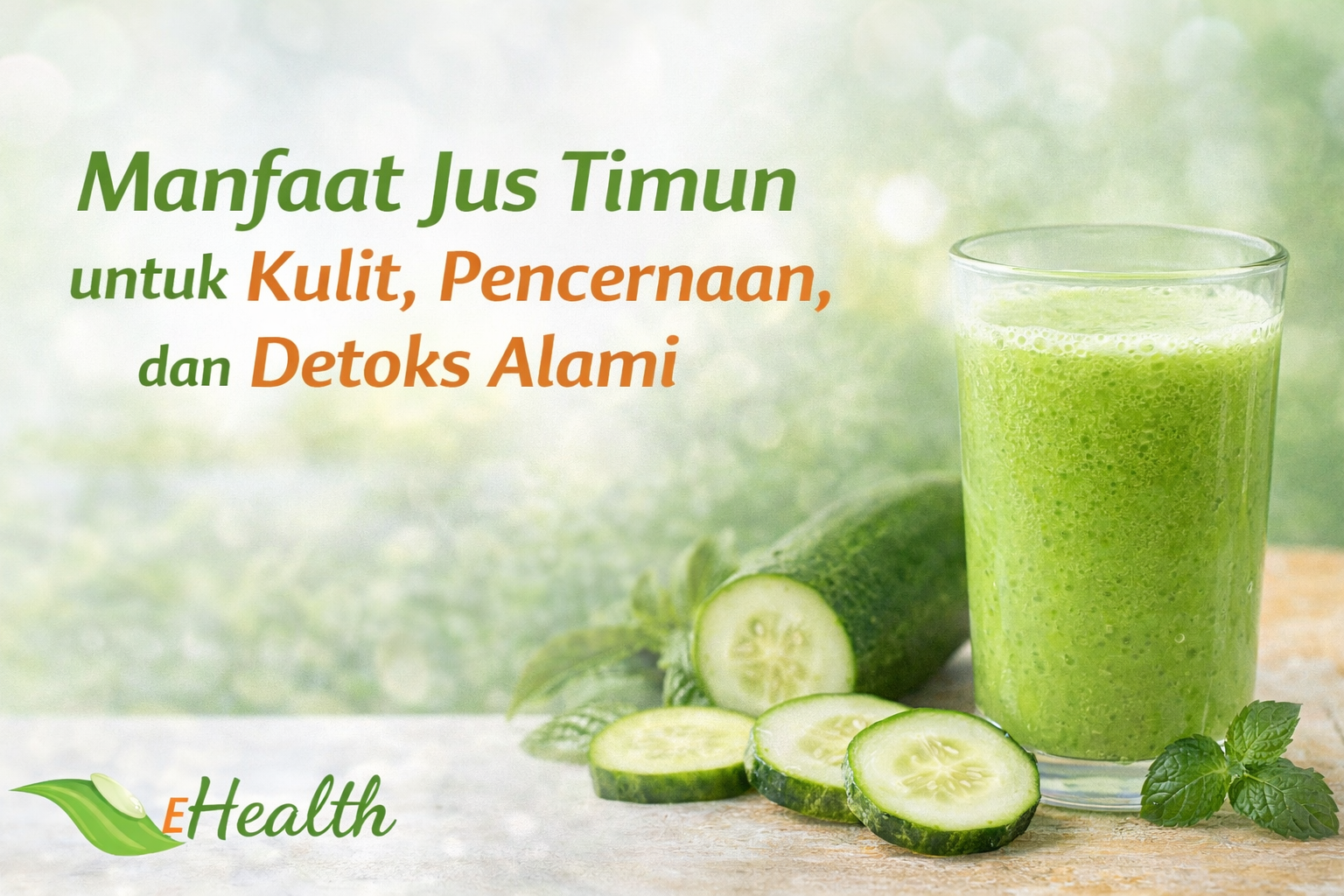 manfaat jus timun untuk kulit pencernaan dan detoks alami